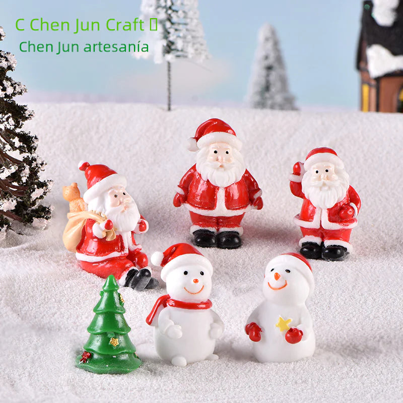 🎄 New Christmas Santa Snowman Train Box – Holiday Decor with Gifts