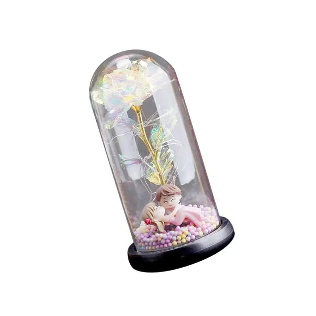 Simulation Fox Figurine Collection – Lifelike Animal Home Décor