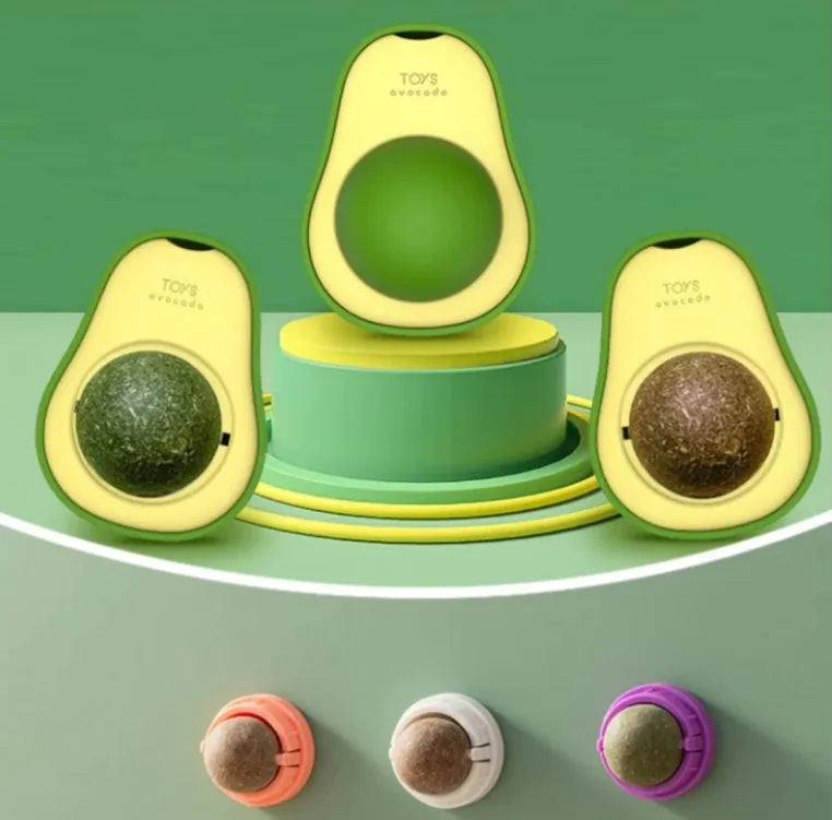 Catnip Ball Cat Toy – Interactive, Safe & Fun for Indoor Cats