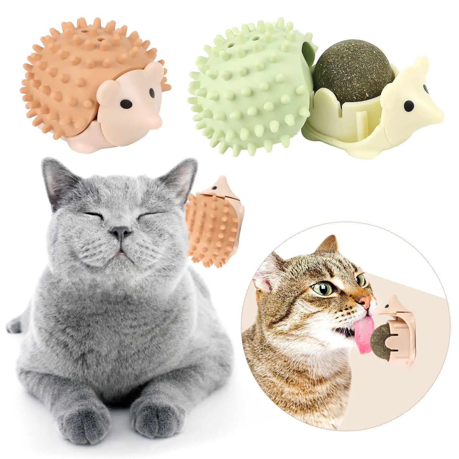 Catnip Balls – Edible Wall Cat Toys