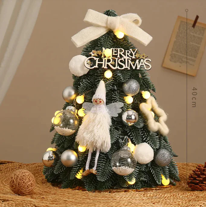 Pre-Lit Christmas Tree with Encrypted LED Lights – Indoor Holiday Decor