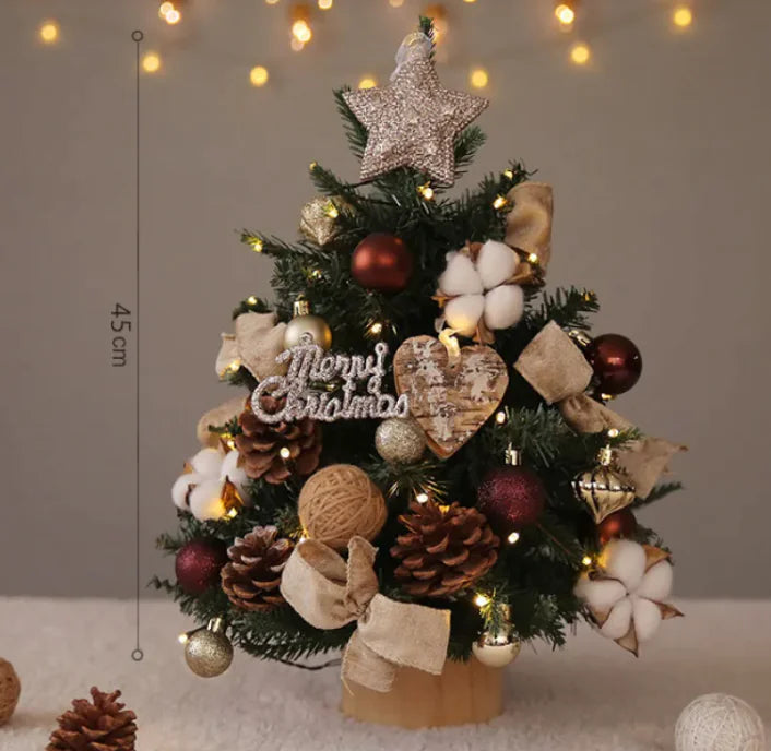 Pre-Lit Christmas Tree with Encrypted LED Lights – Indoor Holiday Decor