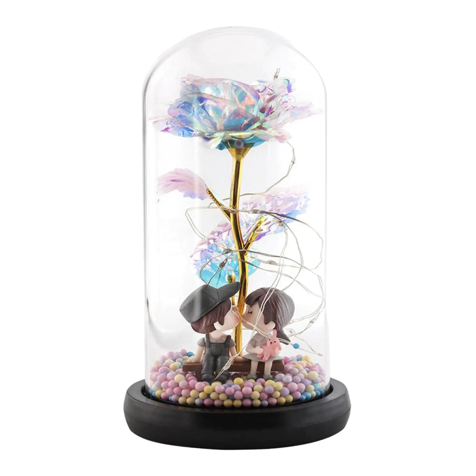 Simulation Fox Figurine Collection – Lifelike Animal Home Décor