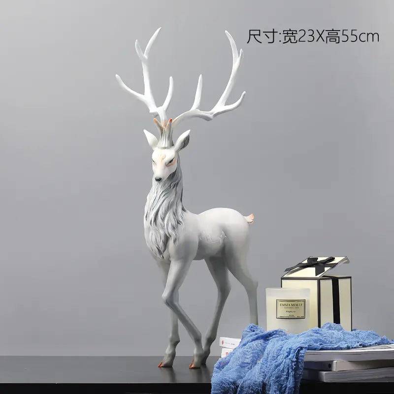 Elegant Deer Figurine – Timeless Home Décor & Gift