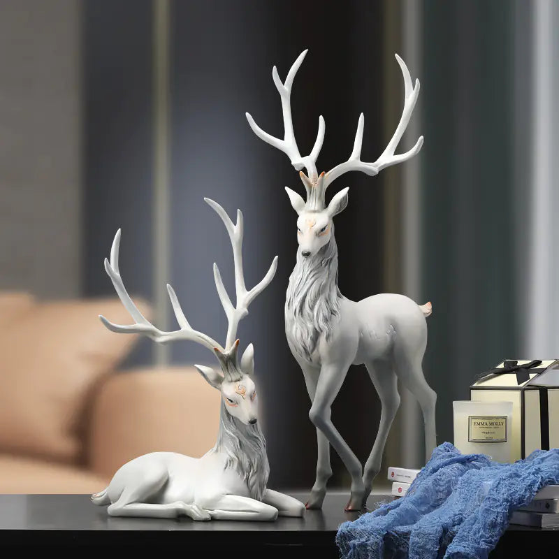 Elegant Deer Figurine – Timeless Home Décor & Gift