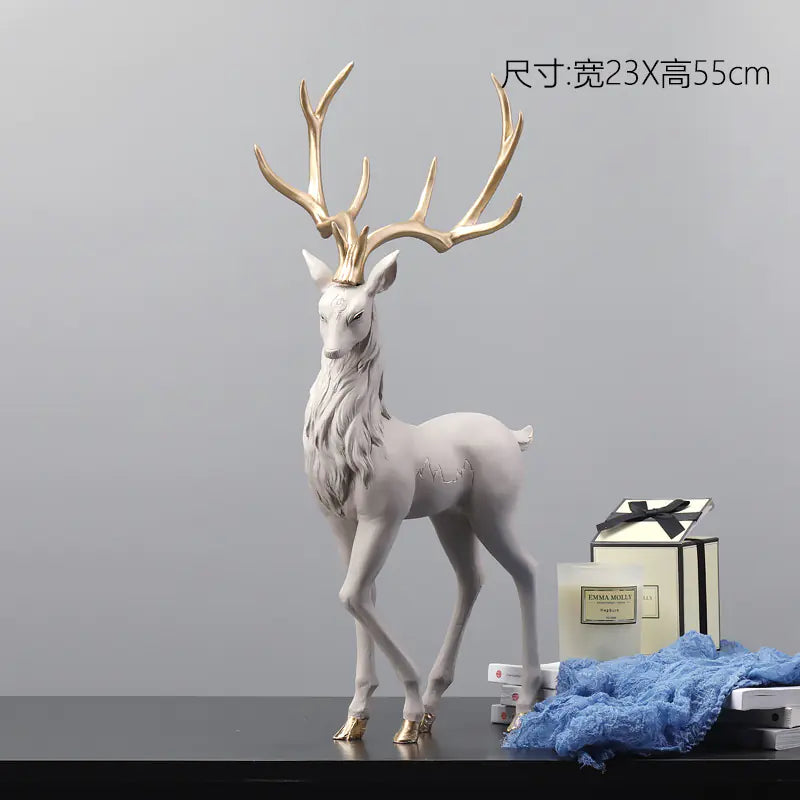 Elegant Deer Figurine – Timeless Home Décor & Gift