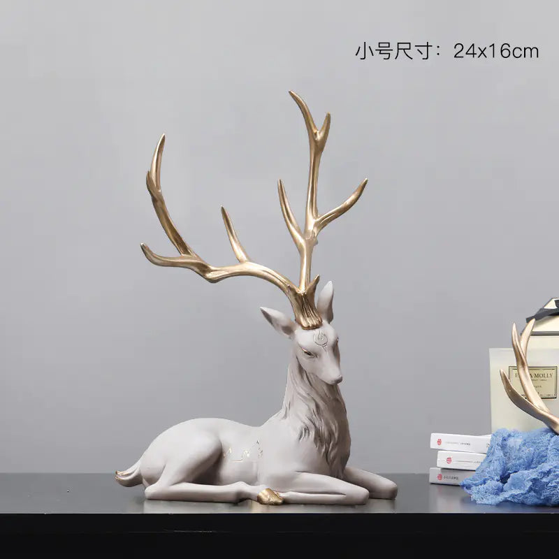 Elegant Deer Figurine – Timeless Home Décor & Gift