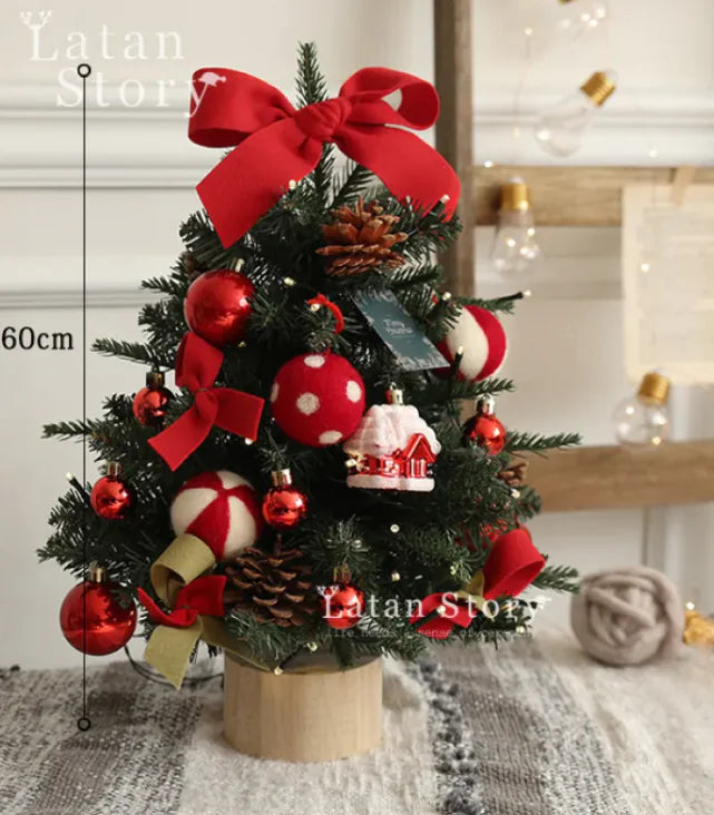 Pre-Lit Christmas Tree with Encrypted LED Lights – Indoor Holiday Decor
