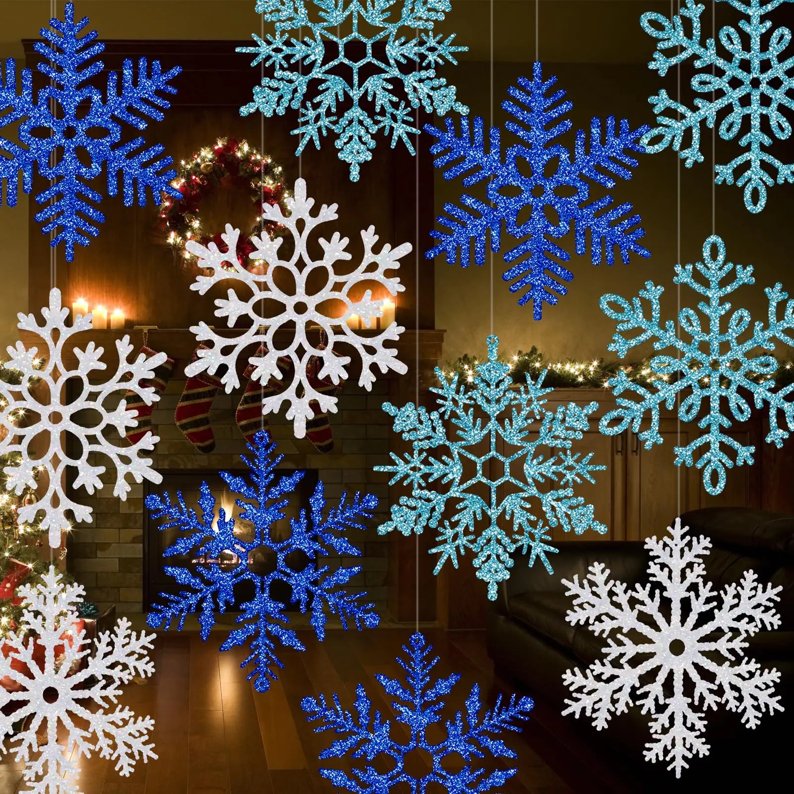 Large Snowflake Decorations