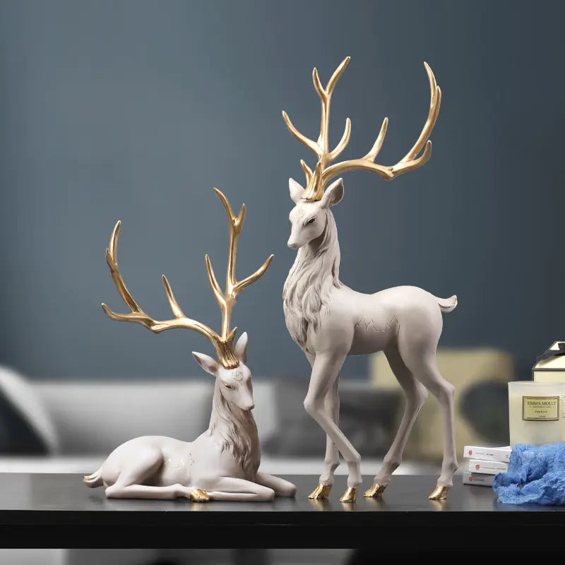 Elegant Deer Figurine – Timeless Home Décor & Gift