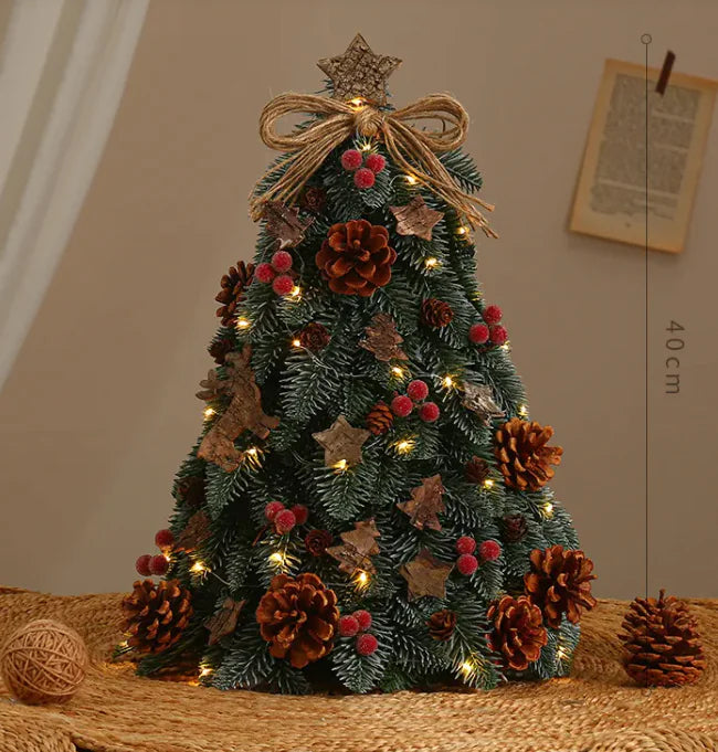 Pre-Lit Christmas Tree with Encrypted LED Lights – Indoor Holiday Decor
