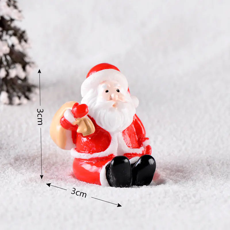 🎄 New Christmas Santa Snowman Train Box – Holiday Decor with Gifts