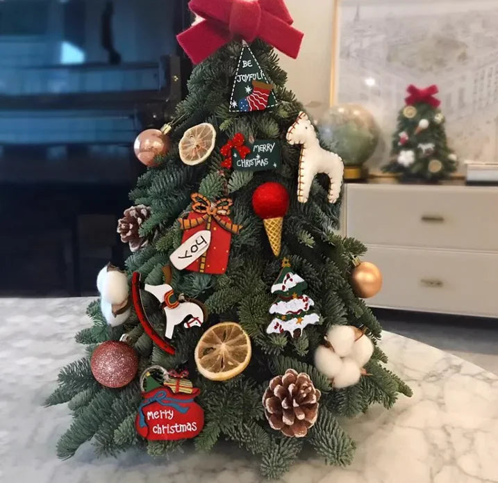 Pre-Lit Christmas Tree with Encrypted LED Lights – Indoor Holiday Decor