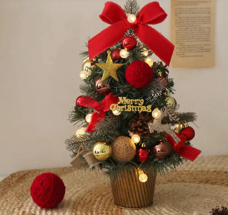 Pre-Lit Christmas Tree with Encrypted LED Lights – Indoor Holiday Decor