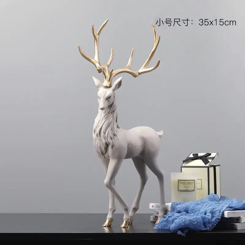 Elegant Deer Figurine – Timeless Home Décor & Gift
