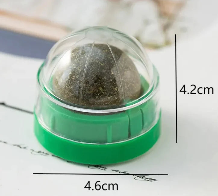 Catnip Ball Cat Toy – Interactive, Safe & Fun for Indoor Cats