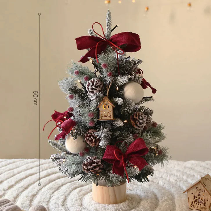 Pre-Lit Christmas Tree with Encrypted LED Lights – Indoor Holiday Decor