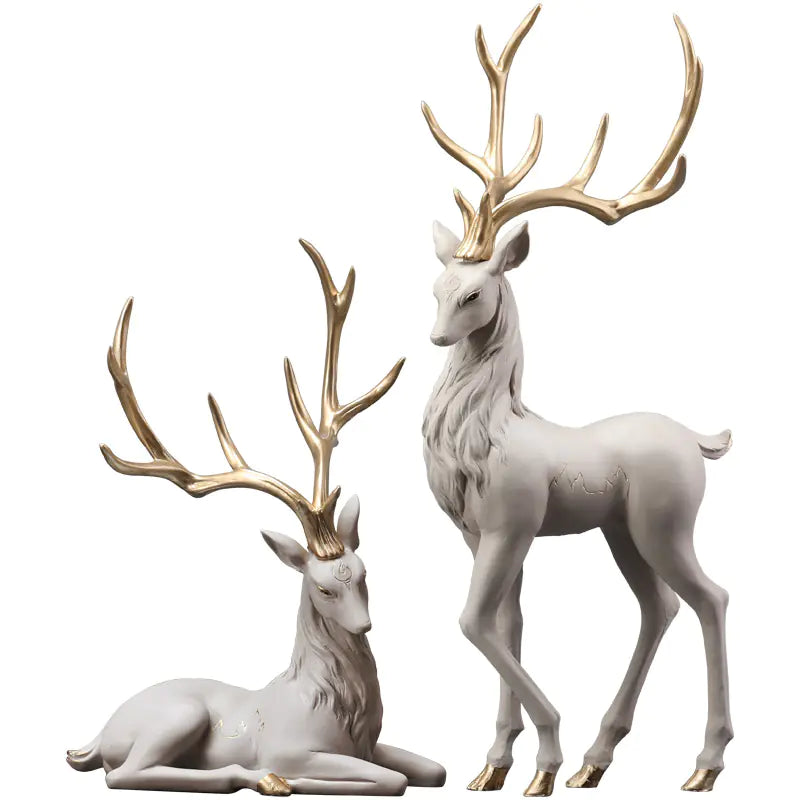 Elegant Deer Figurine – Timeless Home Décor & Gift