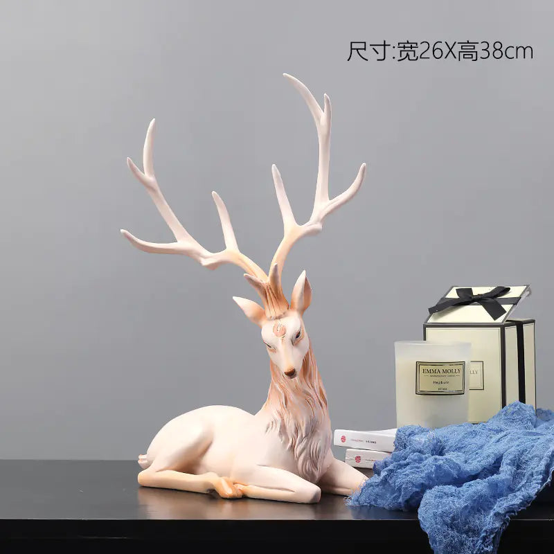 Elegant Deer Figurine – Timeless Home Décor & Gift