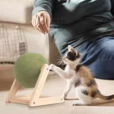 Catnip Balls for Cats – Safe & Healthy Catnip Toys with Holder for Indoor Cats