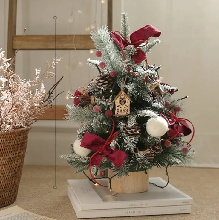 Pre-Lit Christmas Tree with Encrypted LED Lights – Indoor Holiday Decor
