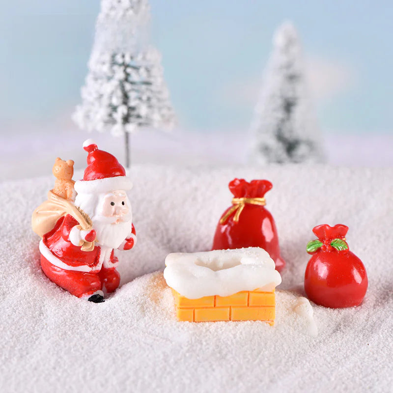 🎄 New Christmas Santa Snowman Train Box – Holiday Decor with Gifts