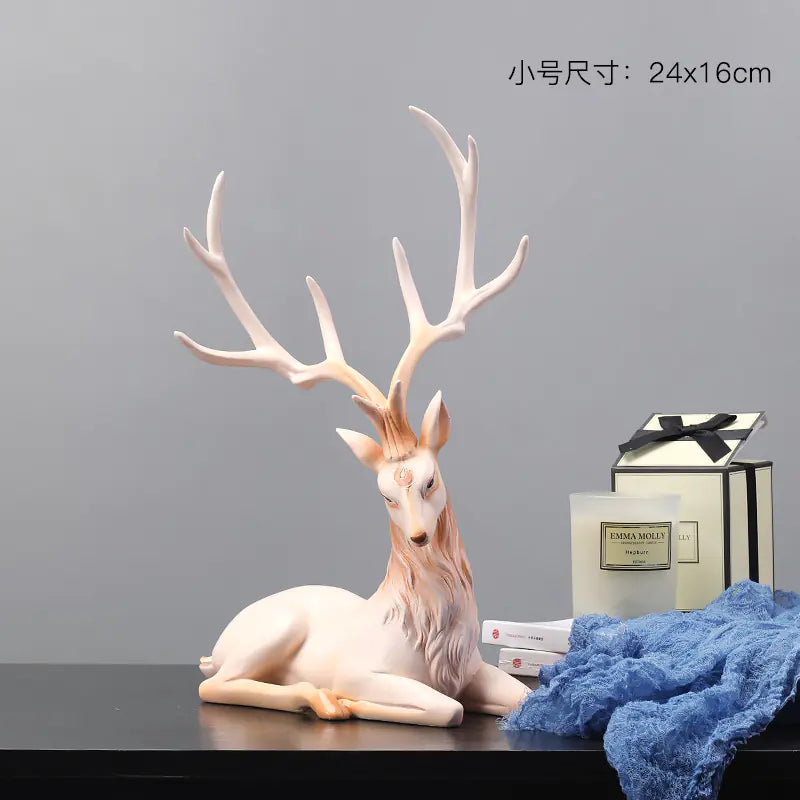 Elegant Deer Figurine – Timeless Home Décor & Gift