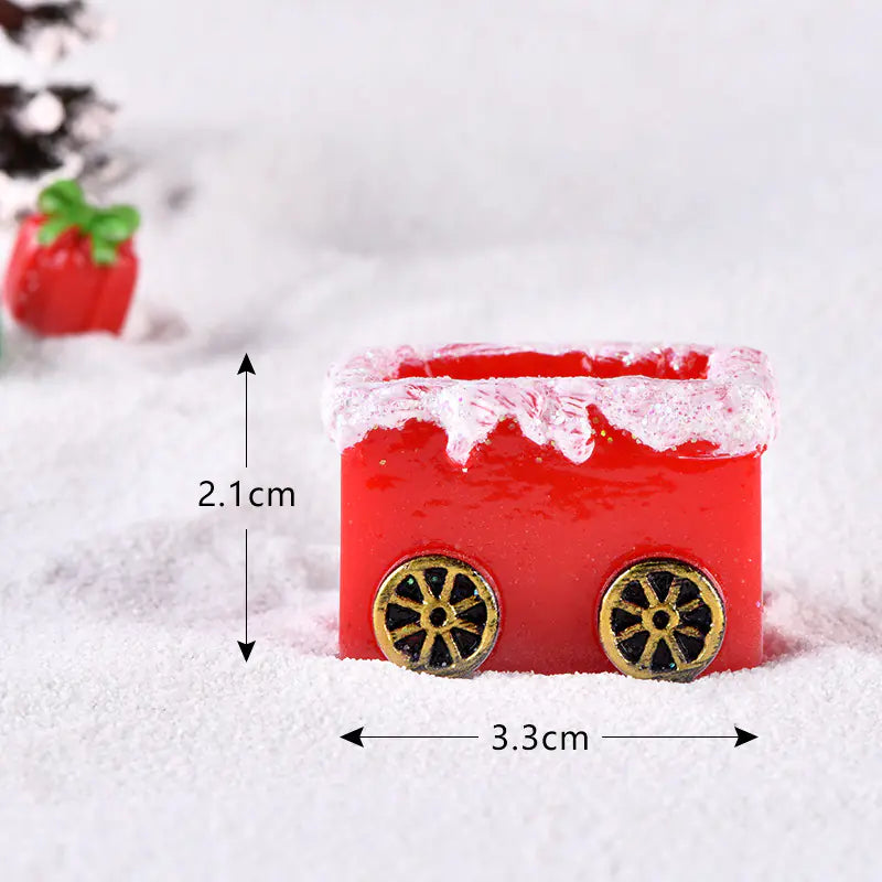 🎄 New Christmas Santa Snowman Train Box – Holiday Decor with Gifts