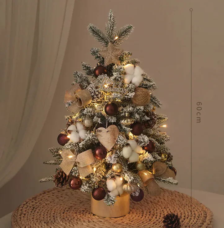 Pre-Lit Christmas Tree with Encrypted LED Lights – Indoor Holiday Decor