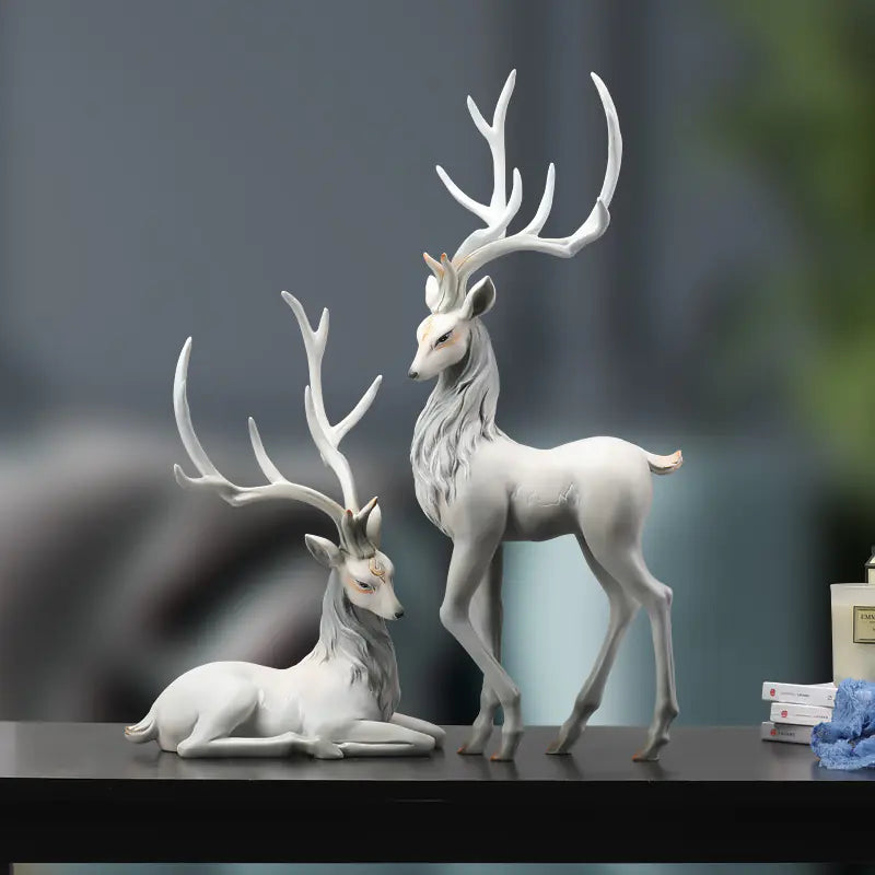 Elegant Deer Figurine – Timeless Home Décor & Gift
