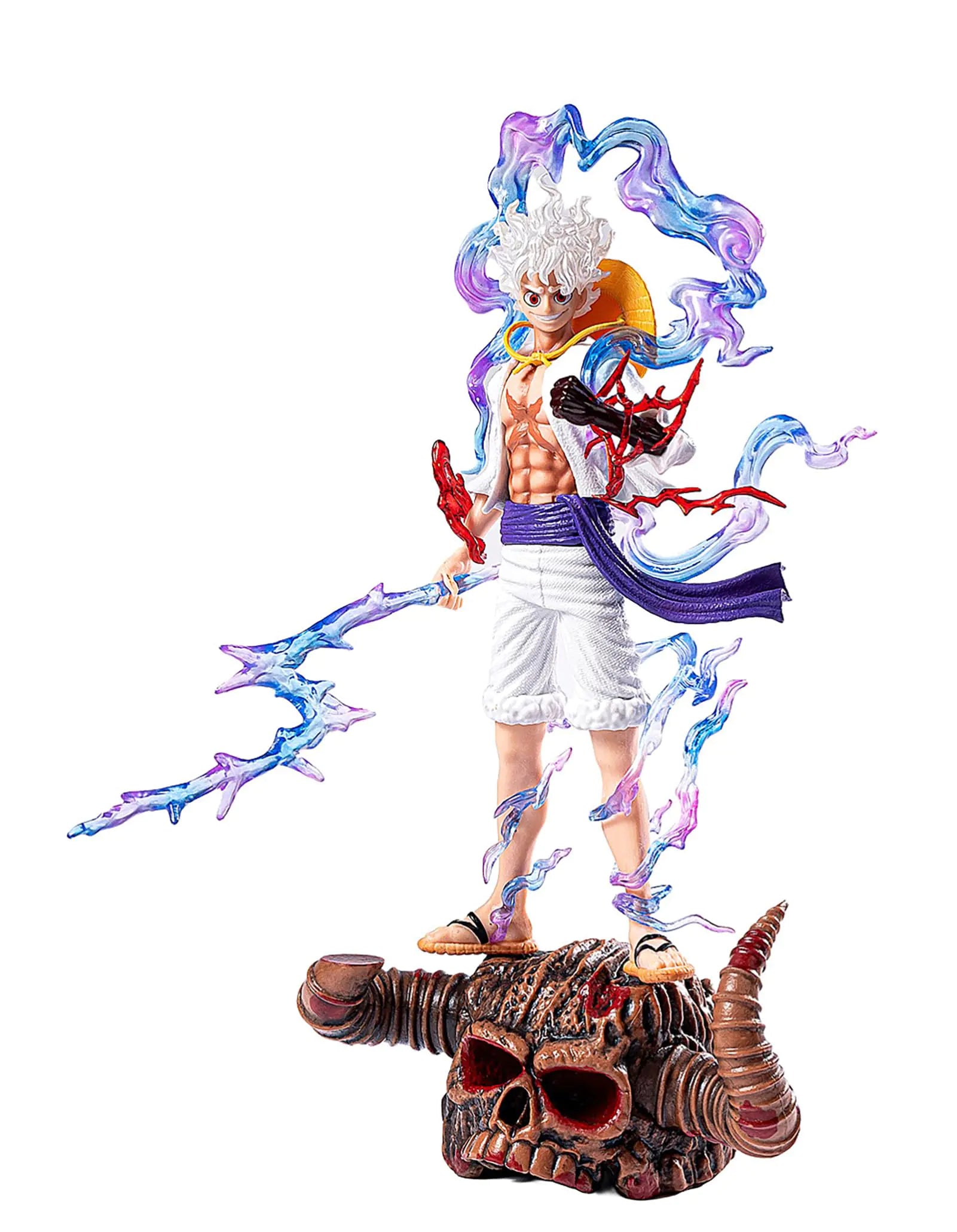 Luffy Gear 5 Action Figure – 9.4" Collectible Statue