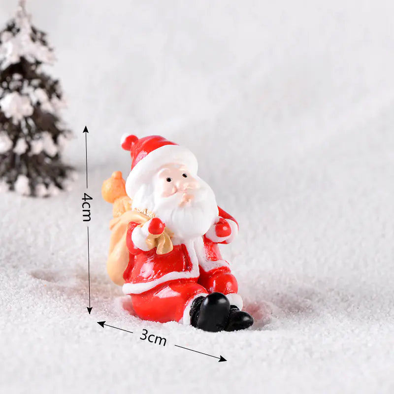 🎄 New Christmas Santa Snowman Train Box – Holiday Decor with Gifts