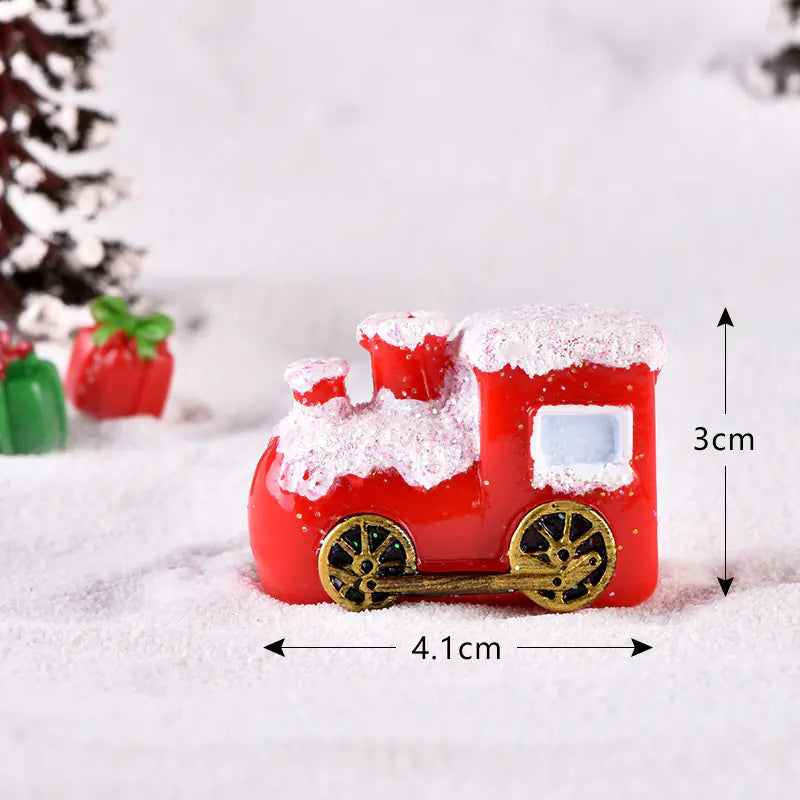 🎄 New Christmas Santa Snowman Train Box – Holiday Decor with Gifts