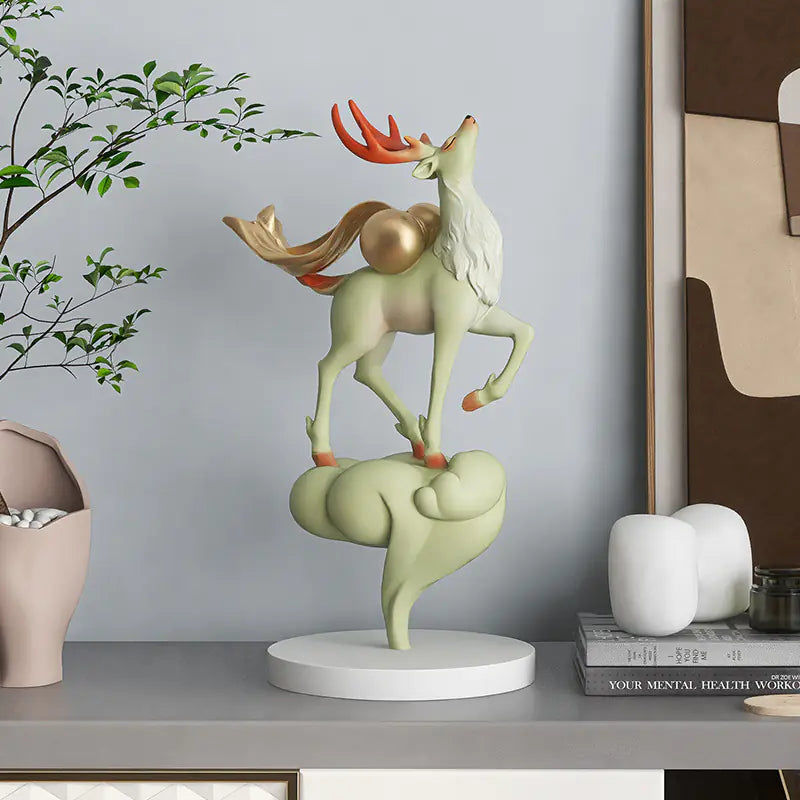 Elegant Deer Figurine – Timeless Home Décor & Gift
